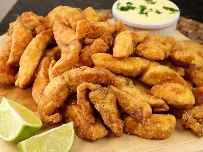 Tilápia à Milanesa